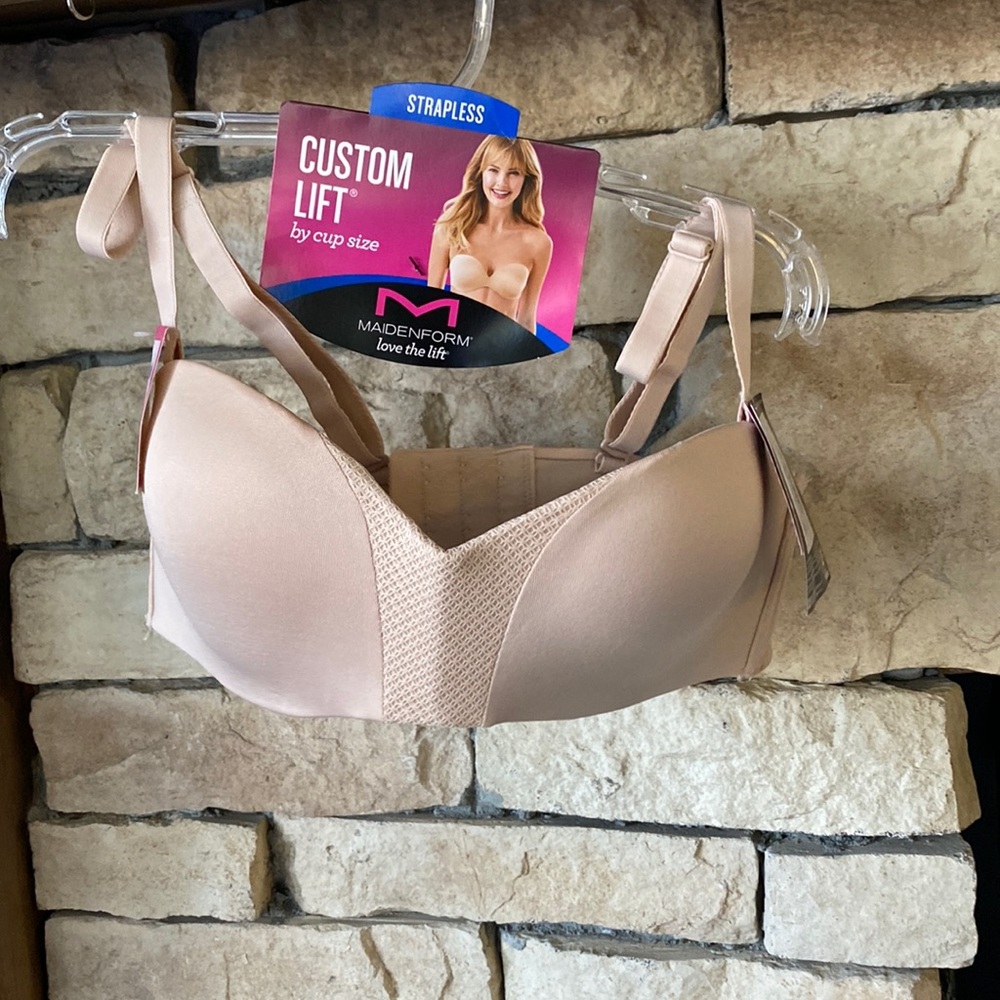 Strapless Nude Maiden Form Bra